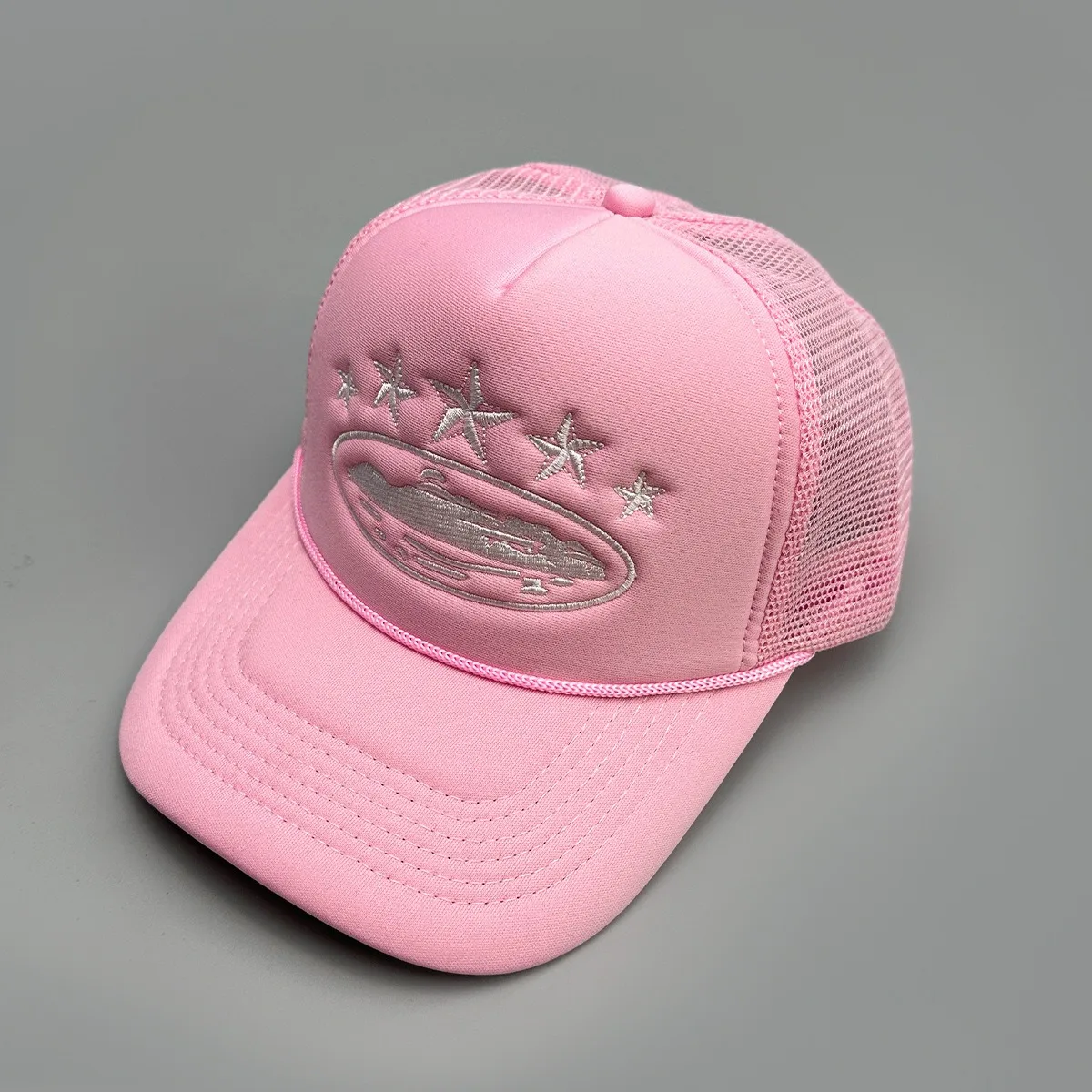 Cruise Ship Pattern Baseball Cap Summer Five-star Mesh Cap for Men and Women Outdoor Beach Sun Protection Trucker Baseball Caps image 3