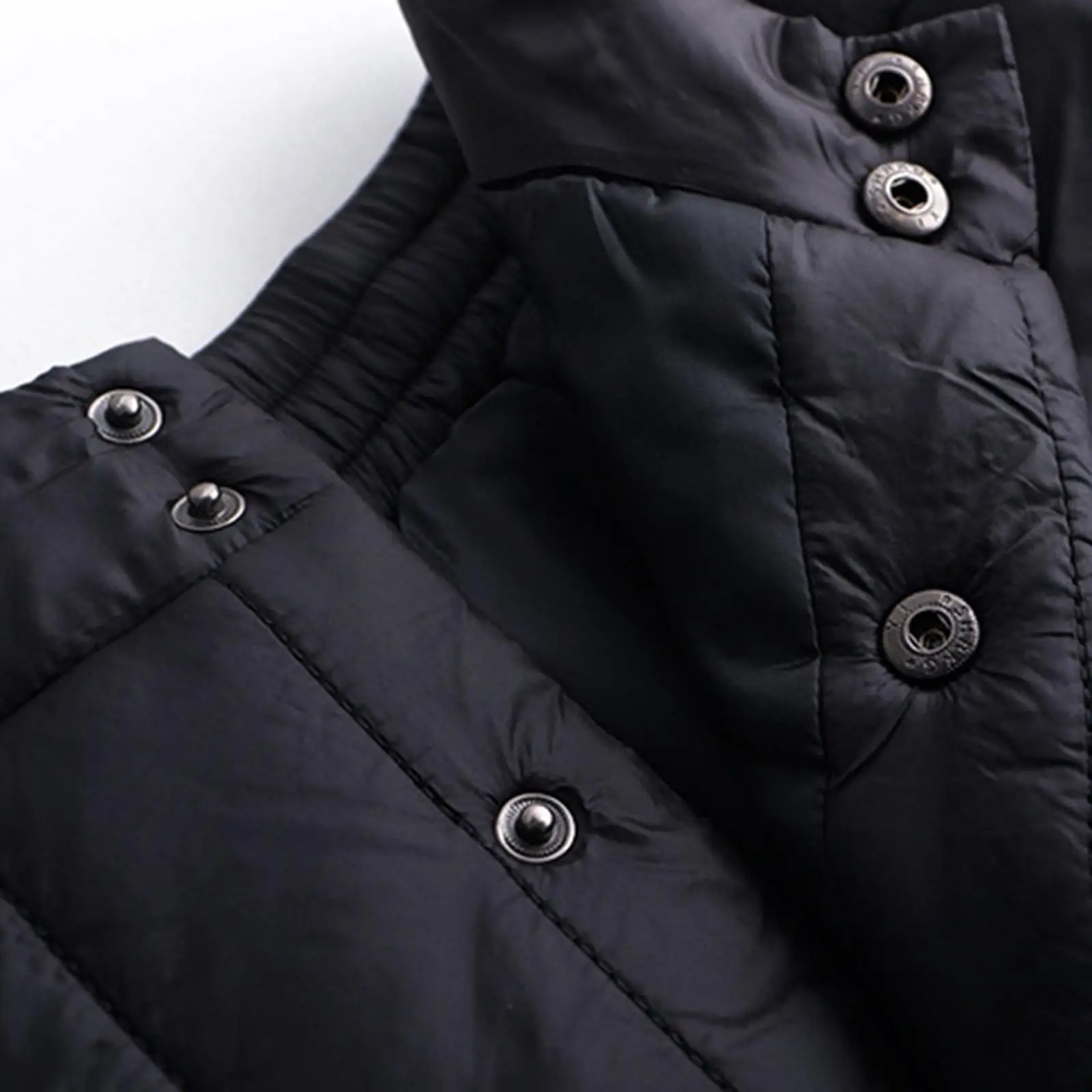 Women’s Button Maxi Quilted Skirt 1 Piece A Line Long Dress Ankle Length 2XL