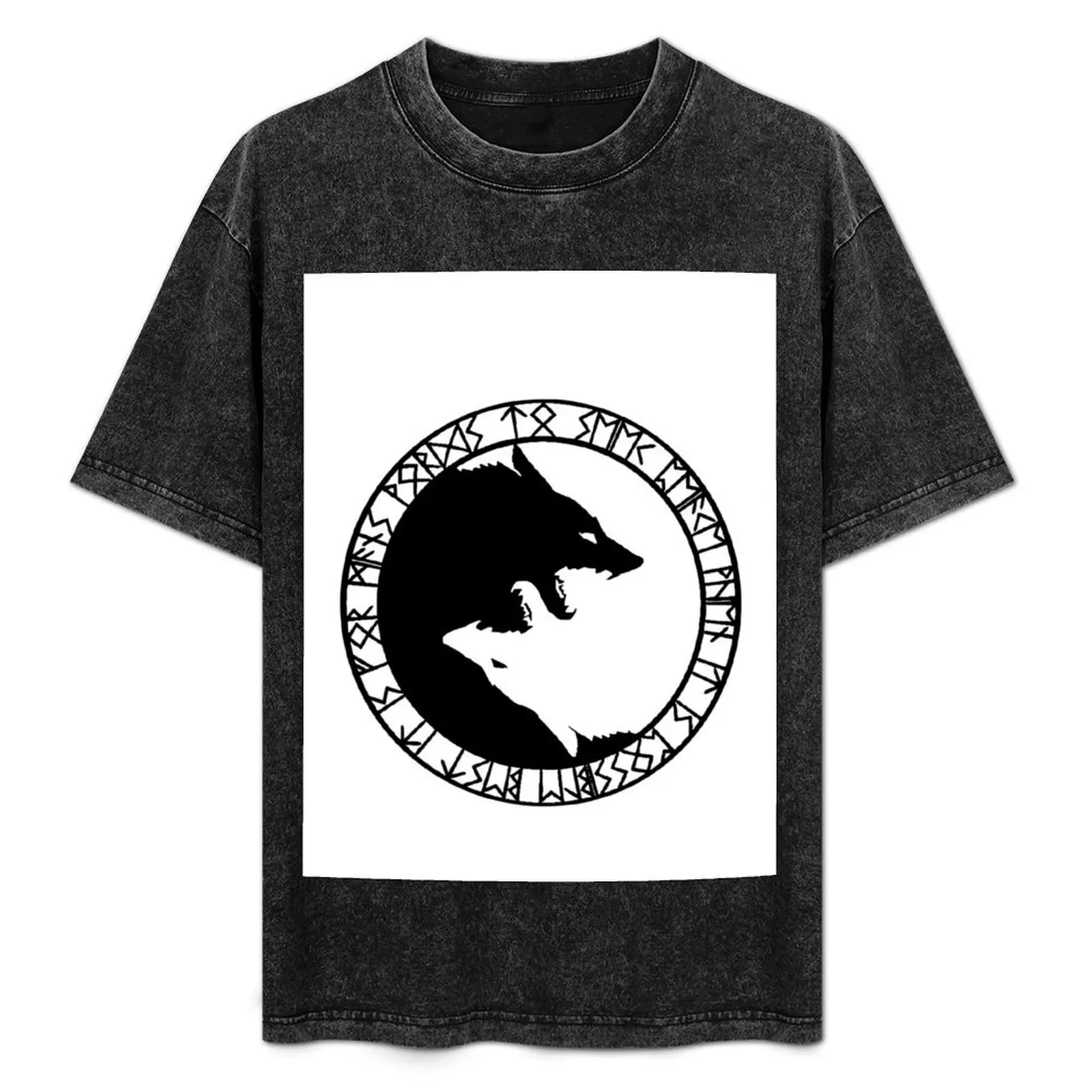 

Viking wolf T-Shirt Quick Dry Sports Short Sleeve Tee