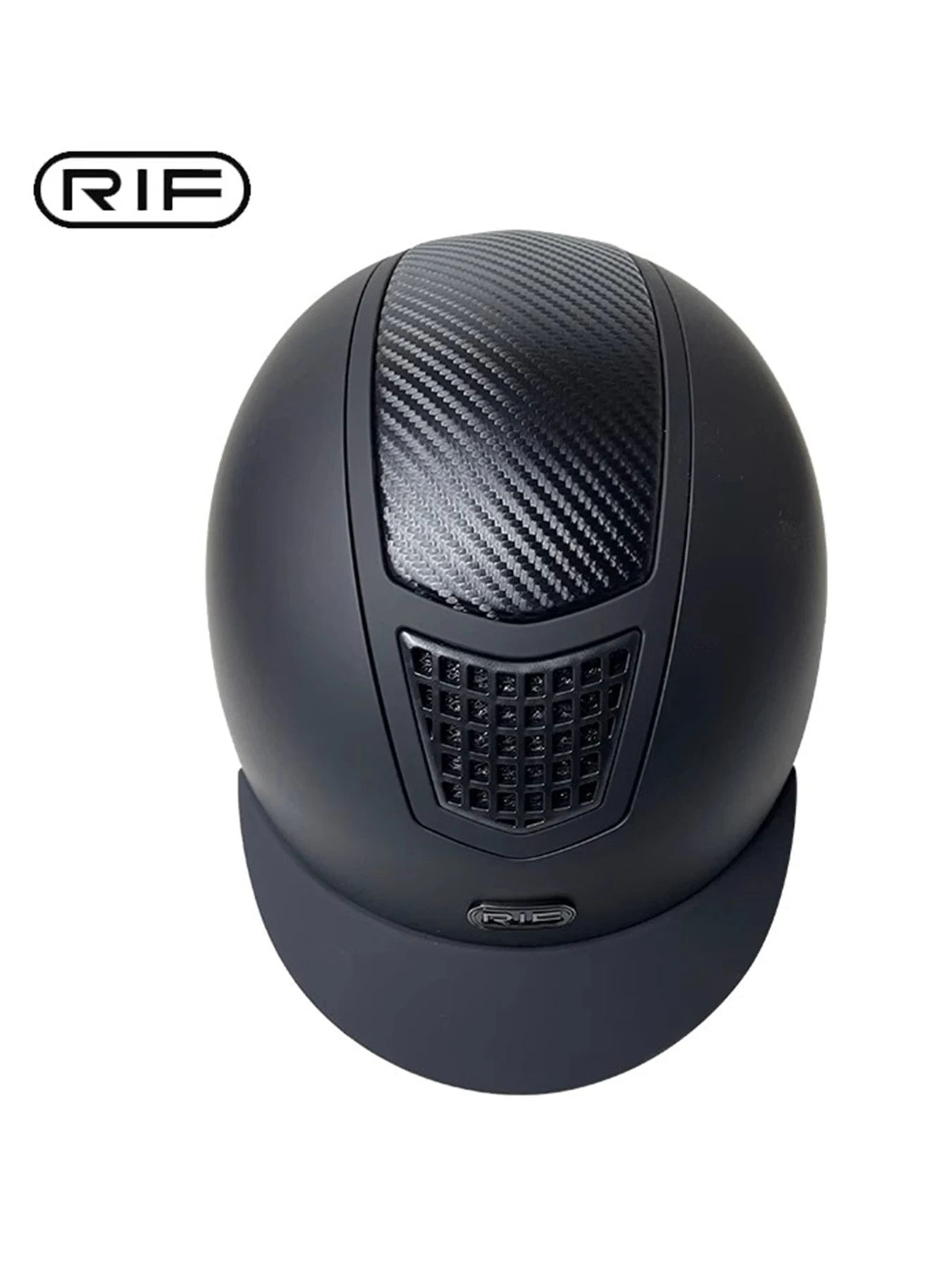 خوذة الفروسية للأطفال من Rif، خوذة ركوب الخيل، خوذة عصرية وبسيطة من ألياف الكربون لعائق الفروسية، شهادة السلامة في الاتحاد الأوروبي #4