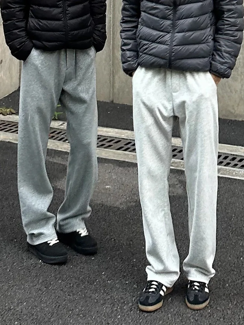 

Мужские утепленные брюки прямого кроя в американском стиле на флисовой подкладке для осени и зимы, модель Cleanfit Knife