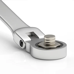 Công tắc kết hợp Đặt vòng quay, đầu flex, công tắc thép Chrome Vanadi với túi, 6-22mm 8 Khóa bán hàng chính kết hợp 22mm - 5