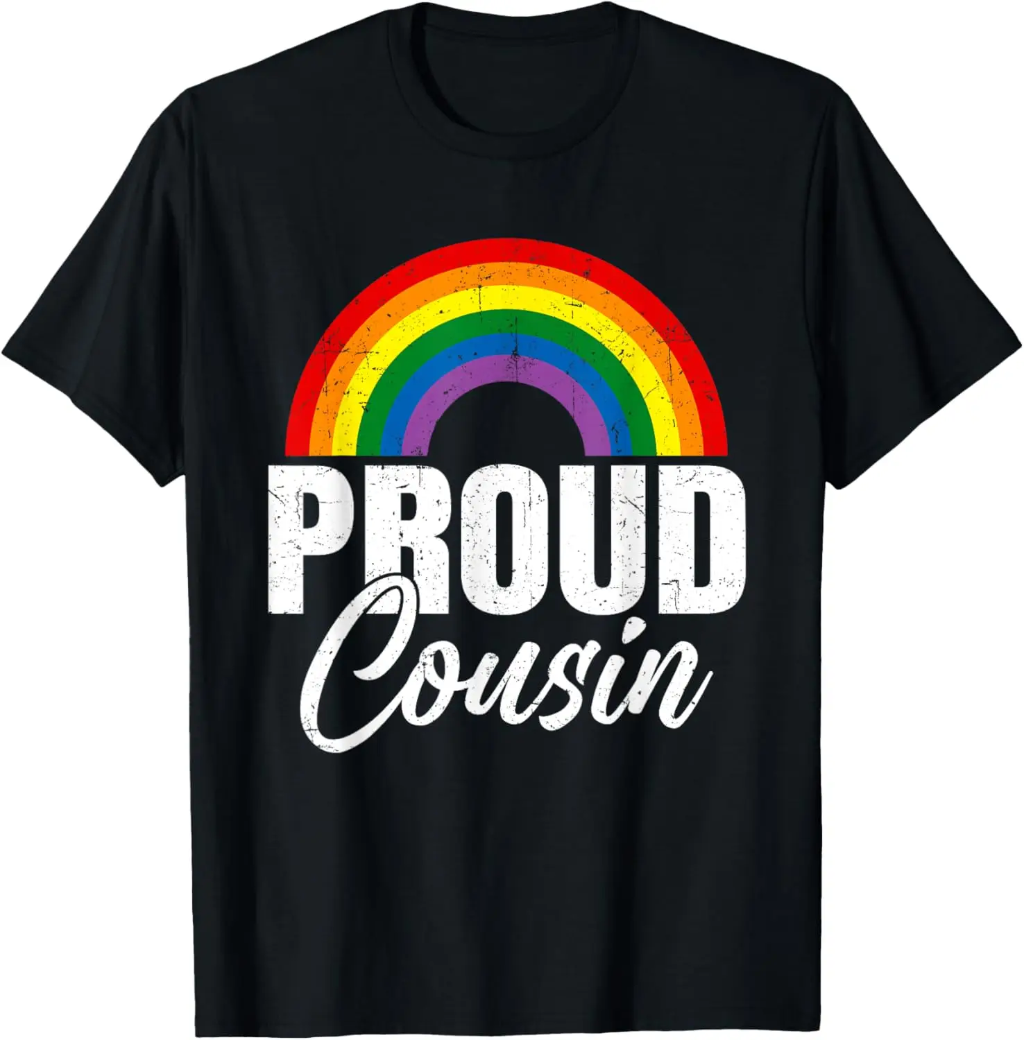

New t-shirt - Proud Cousin Ally LGBT Lesbian Gay Pride Month LGBTQ T-Shirt