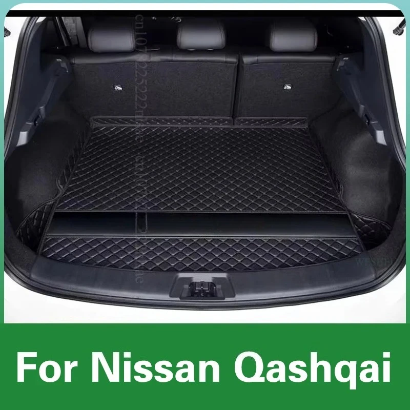 

Car Main Trunk Storage Pad For Nissan Qashqai J12 2025 2024 Hollow Cover Organizer Flocking Mat Partition Board Stowing Tidying