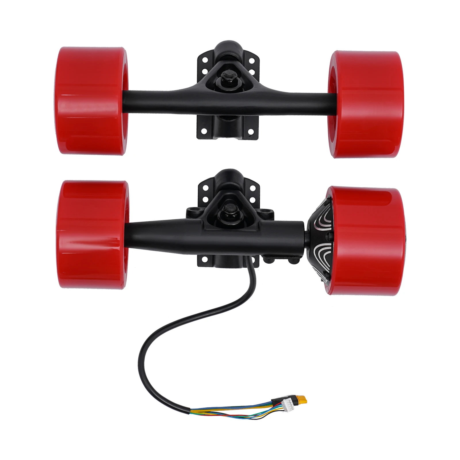 Single Motor Set for Electric Skateboard Speed Skateboarding Equipment Electric Longboard for Adults Teenagers Red