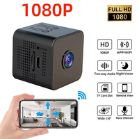 Mini IP Camera WiFi Sports Camera HD 1080P Wireless Security Surveillance Built-in Battery Night Vision Smart Home Micro Cam