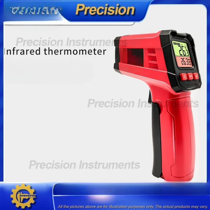 

2026 Infrared Thermometer for Kitchen Industrial Use Laser Temperature Gun High Precision Non-Contact Water Oil Bakery