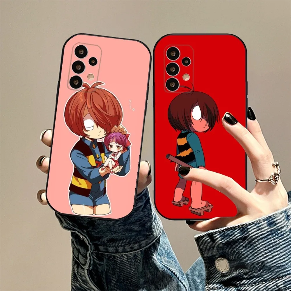 

Comics G-Gegege N-No Kitaro Phone Case For Samsung S24,23,23,22,30,21,10,9,Note20 Ultra,Lite,Ultra,5G,Plus,FE,Black Soft Case