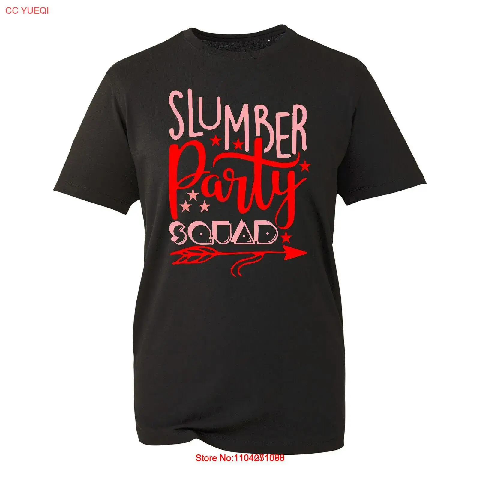 Slummer Party Squad T-Shirt Girls Pyjama PJ Slumber Party Gift Tee Unisex TShirt