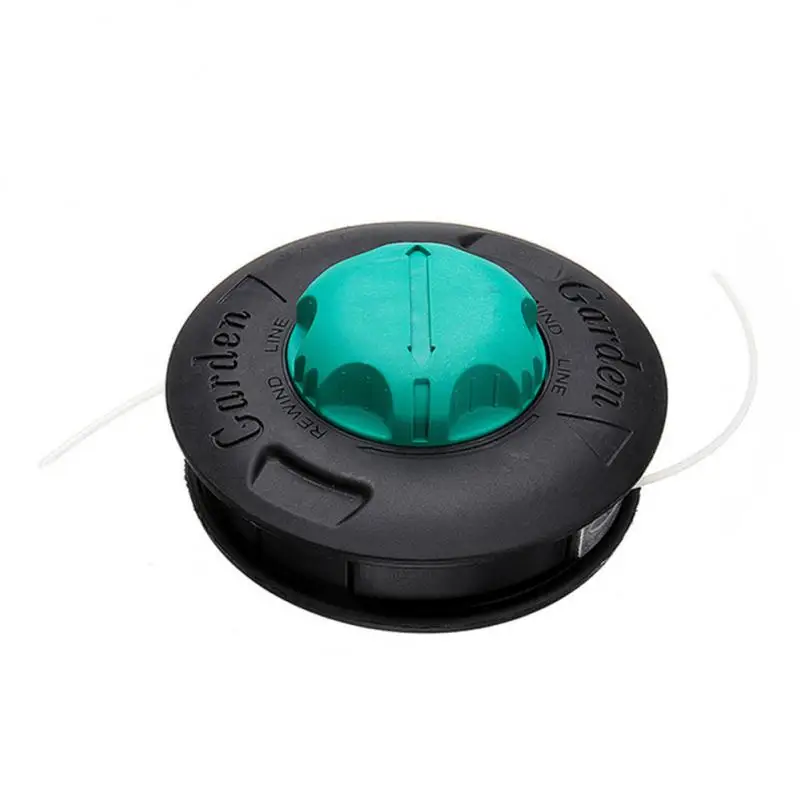 Universal M10 Aluminum Nylon Automatic Grass Trimmer Head Brush Mower Bump Spool 2 Lines Cutter Thread Line String Saw