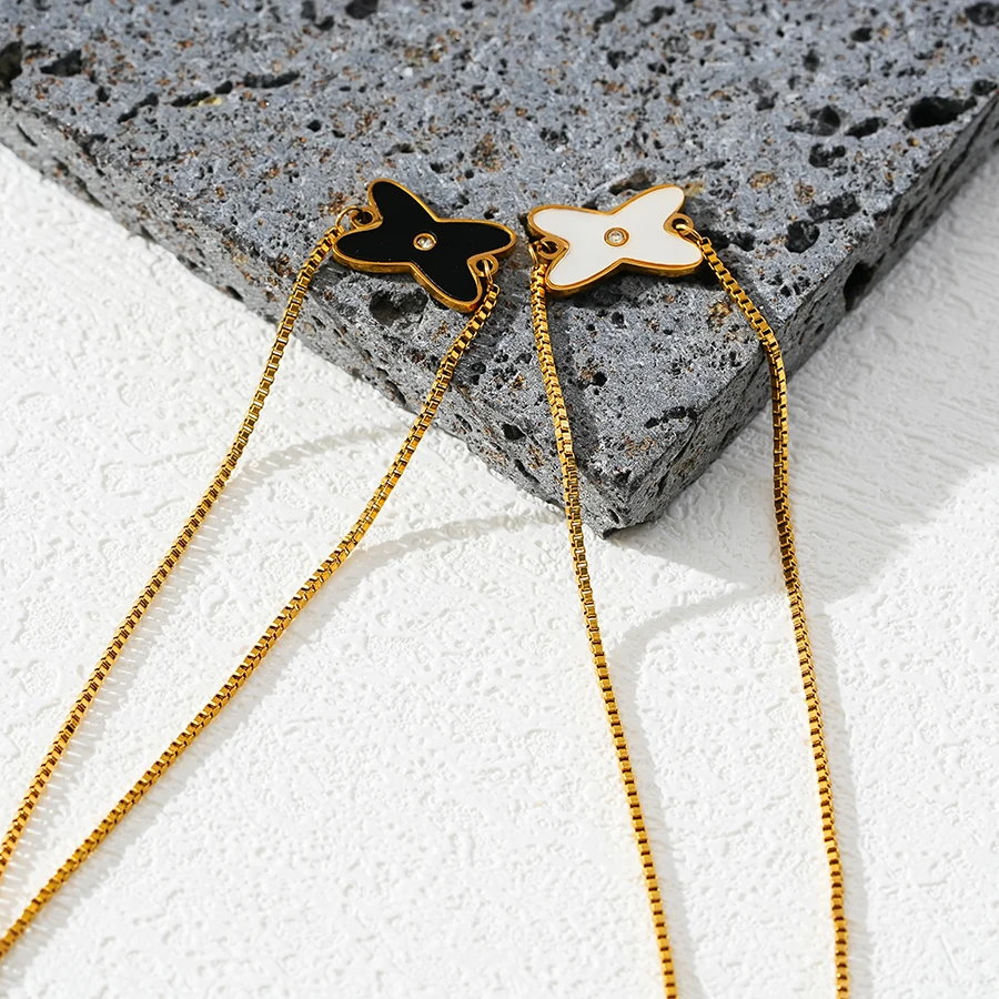14k Gold-Plated Shell Cross Bracelet Adjustable And Controllable Elegant Jewelry Accessory