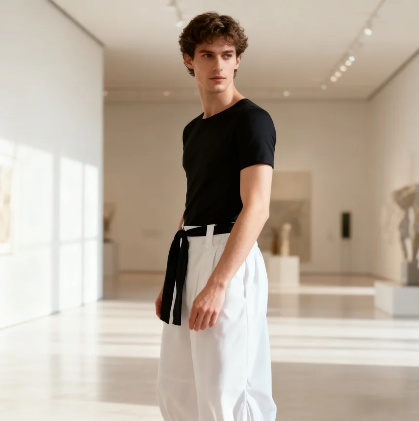 أزياء Jujutsu Kaisen التأثيرية، زي بدلة Fushiguro Toji باللونين الأبيض والأسود، زي المعرض الهزلي التنكري للعب الأدوار