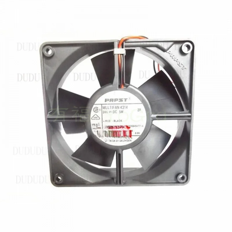 D D  1  for PCS  Cooling Fan  MULTIFAN 4314  DC24V 5W 12032 12cm Double Ball fan 2 wire /