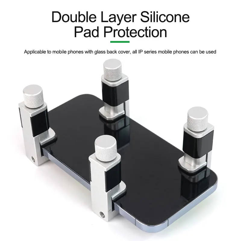 RELIFE 4PCS RL-008A Adjustable Alloy Clip Fixture Clamp Phone LCD Screen Fixing Clip Set Metal Fastening Clamp Tools