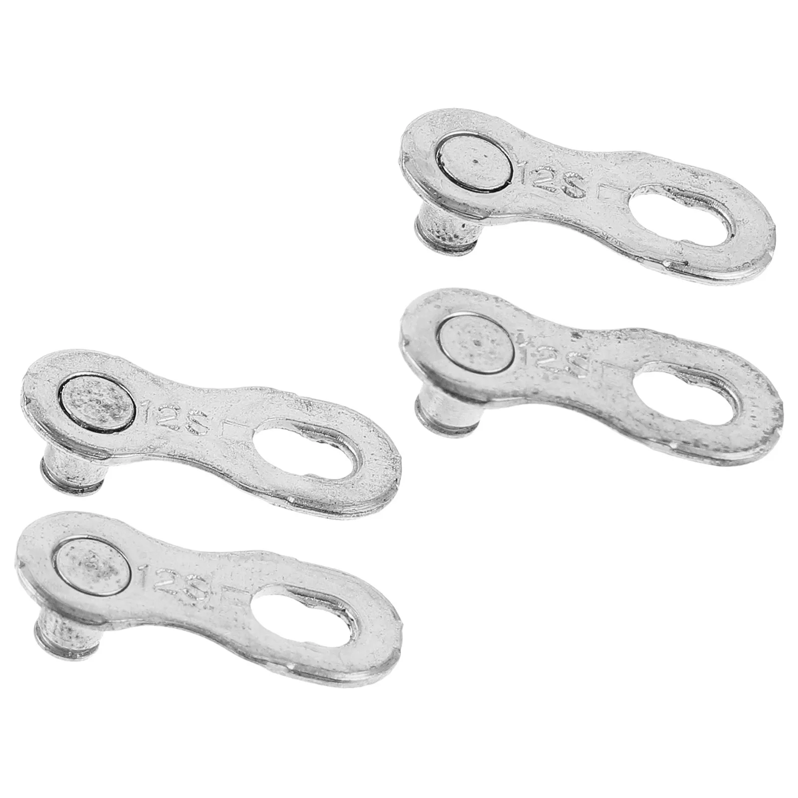 

2Pairs Bike Chain Connector Buckle Set Steel Strong Reliable Quick Release Joint for Bike Chain Link Replacement