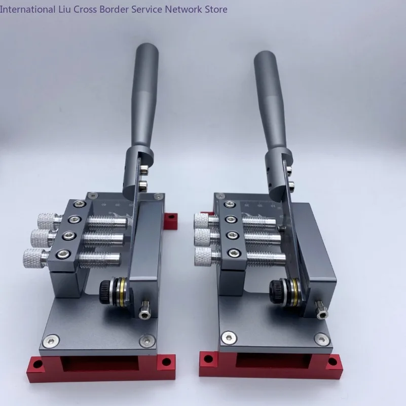 Positioning cutter Heat shrinkable tube guillotine Positioning cutting lead wire 123