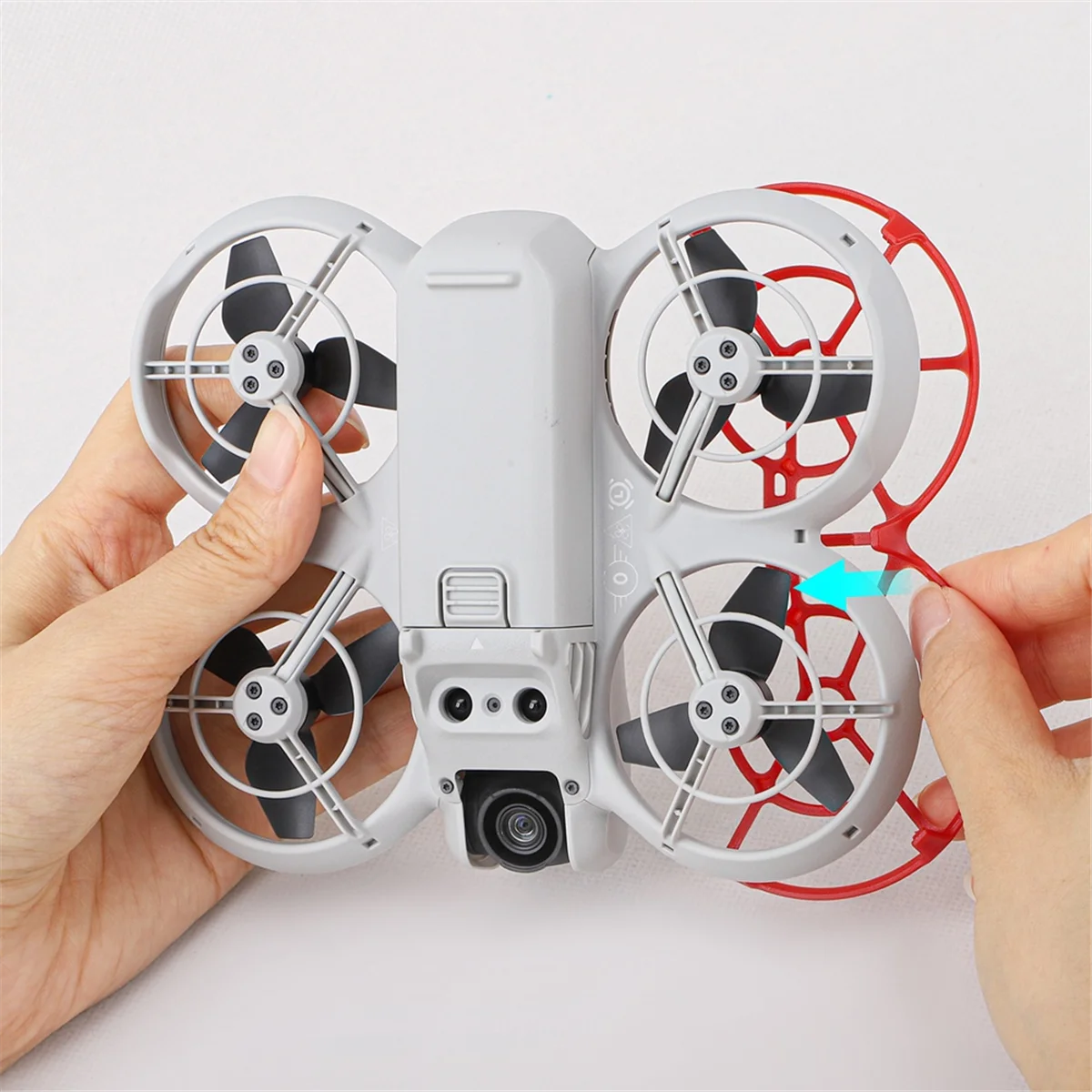 HW-elPropeller الحرس ل DJI Neo FPV الطائرة بدون طيار امتصاص الصدمات مراوح غطاء للحماية الطائرة بدون طيار استبدال الملحقات