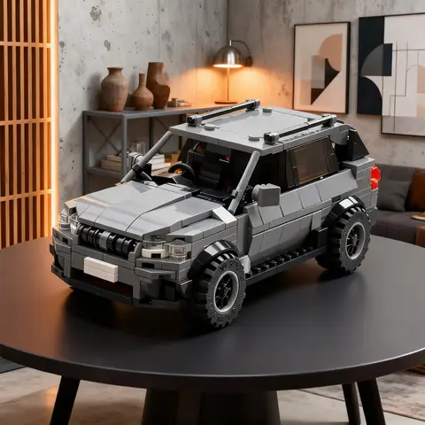 569pcs MOC BMW X5 City Champions Model Building Blocks Architecture Assemble Birthday DIY Idea Education Christmas Gifts Toy