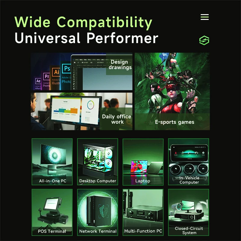 GUDGA 2,5 polegadas SATAIII SSD 128GB/256GB/1TB/2TB/4TB Disco rígido interno para Acer Laptop Desktop Disco Duro