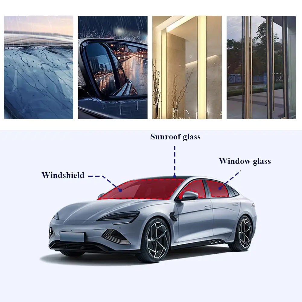 Auto Glas Glanzende Muis Krachtige Voorruit Reiniger Oliefilm Verwijderaar Reinigingsborstel Raam Coating Kristalbeplating Agent