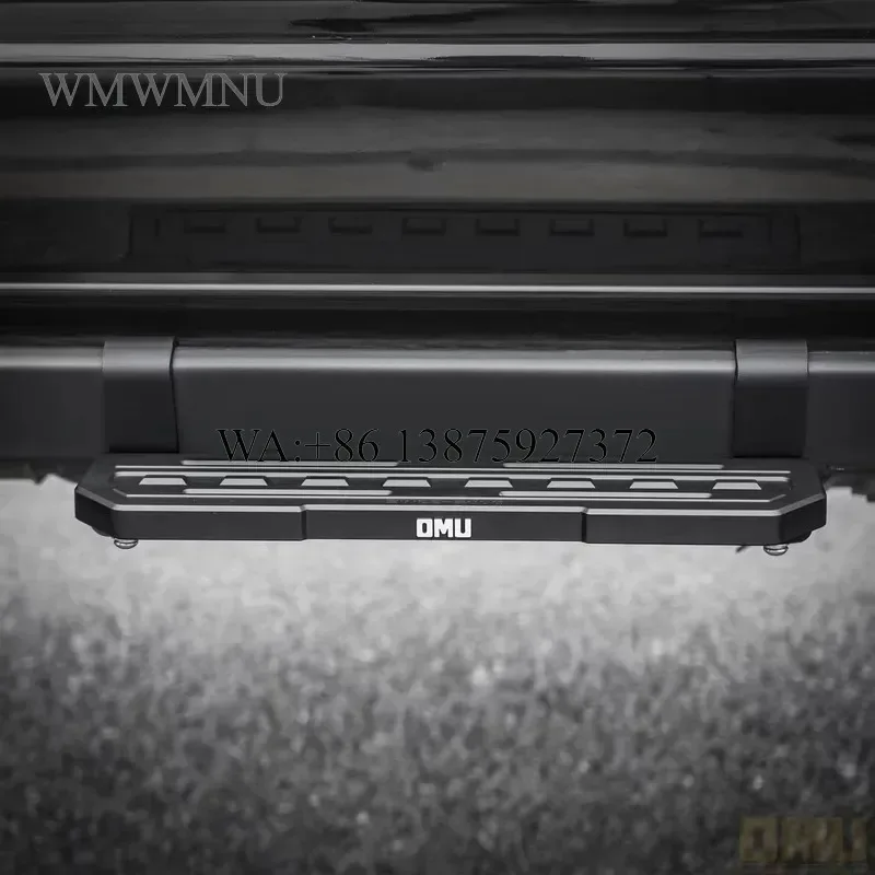 Wmwmnu for OMU Genesis Series Aluminum Running Board Side Step Sports Style Door Step for