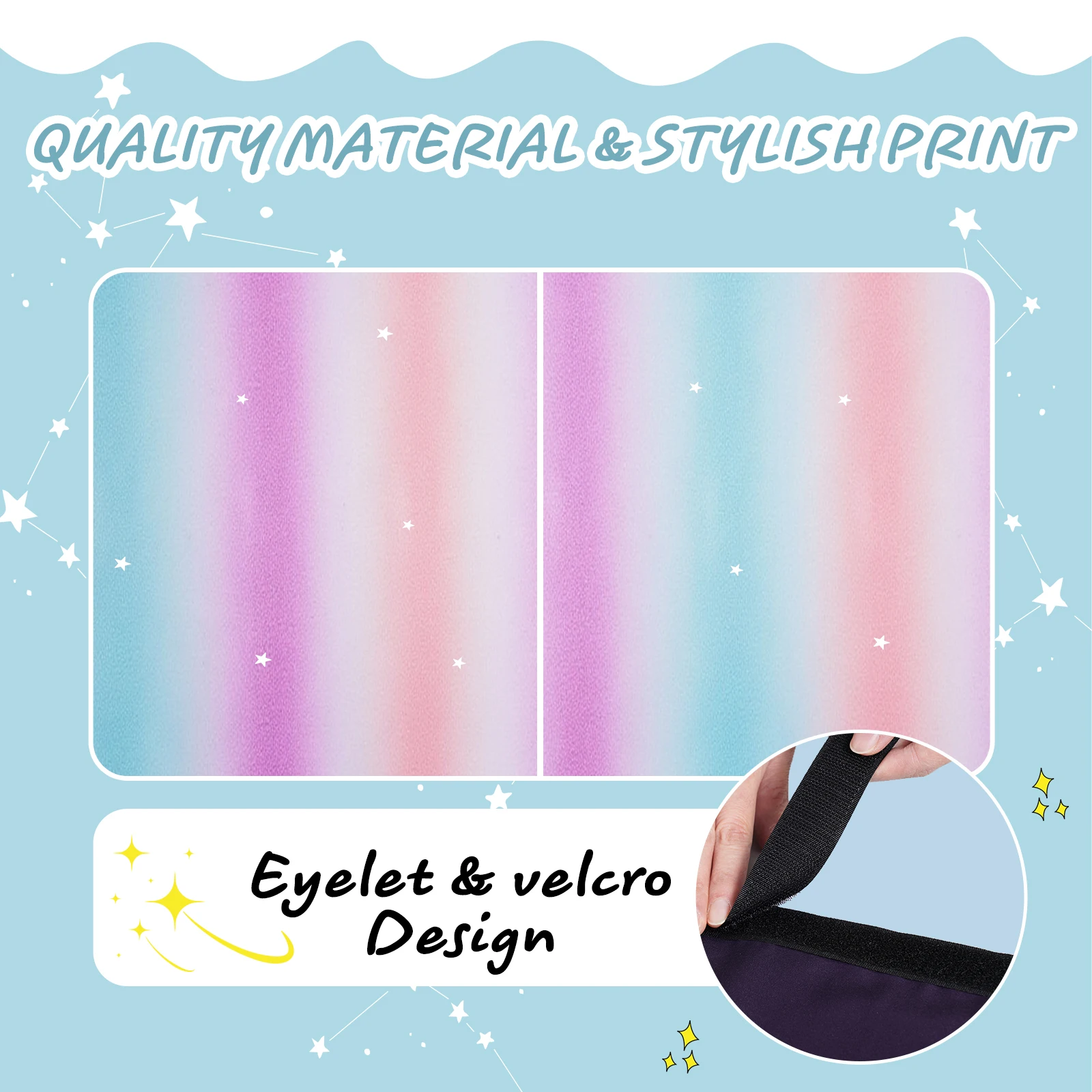 Bunk Bed Curtains - Loft Bed Curtains Privacy Bottom Bunk Bed Curtain Breathable Bunk Bed Canopy for Students Hollow Stars
