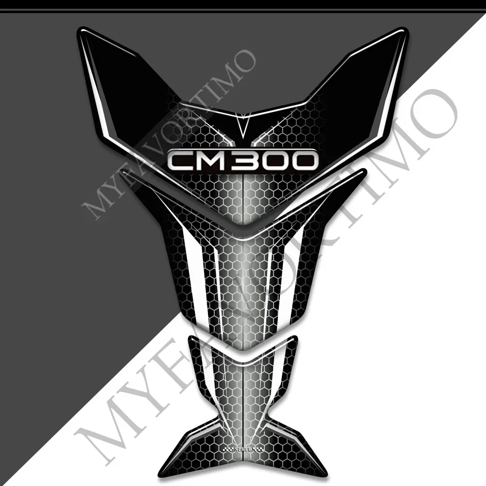 

Decal Emblem Logo Protector Fuel Oil Kit Knee For HONDA Rebel CMX CM 300 CMX300 CM300 Tank Pad Stickers