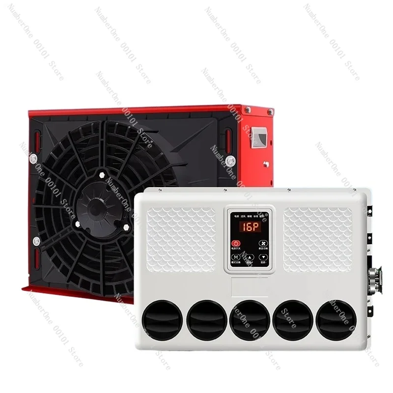 Large truck parking air conditioning refrigerator, 24V refrigerator, variable frequency mobile