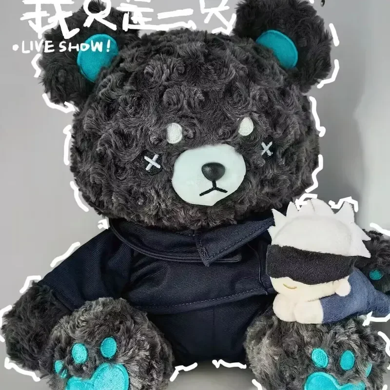 أنيمي Jujutsu Kaisen الشكل الدببة الضخمة جوجو ساتورو Fushiguro Megumi Itadori يوجي كوجيساكي نوبارا كاواي دمية محشوة هدية عيد ميلاد