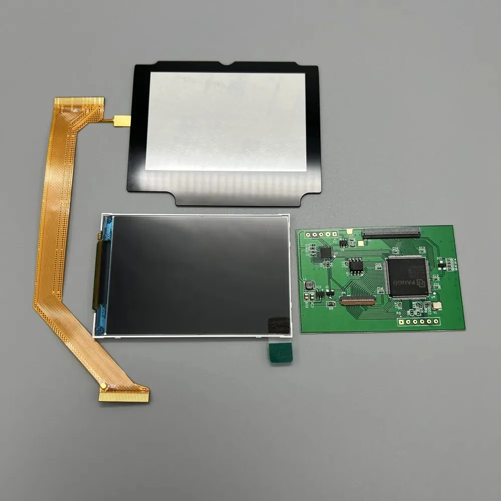 

2024 новый 3,0-дюймовый ЖК-экран IPS высокой яркости оригинального размера подходит для Gameboy Advance SP GBASP