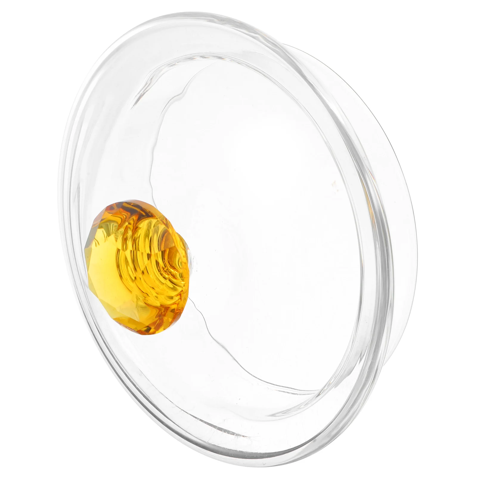 

Transparent Glass Teapot Lid Replacement for Aroma Retention Visual Brewing Monitoring Suitable for Various Teapots