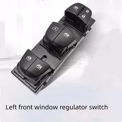 For Nissan New QASHQAI New X-TRAIL KICKS Left Front Door Window Regulator Switch Window Button Glass lifter Auto Parts