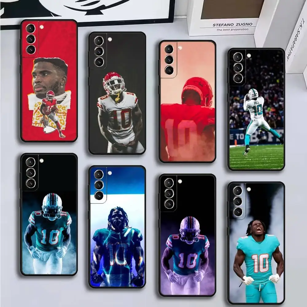 

Pro Football T-Tyreek Hill NFL Phone Case For Samsung GalaxyA13,21s,22,31,32,52,53,71,72,73,Soft Black Cover