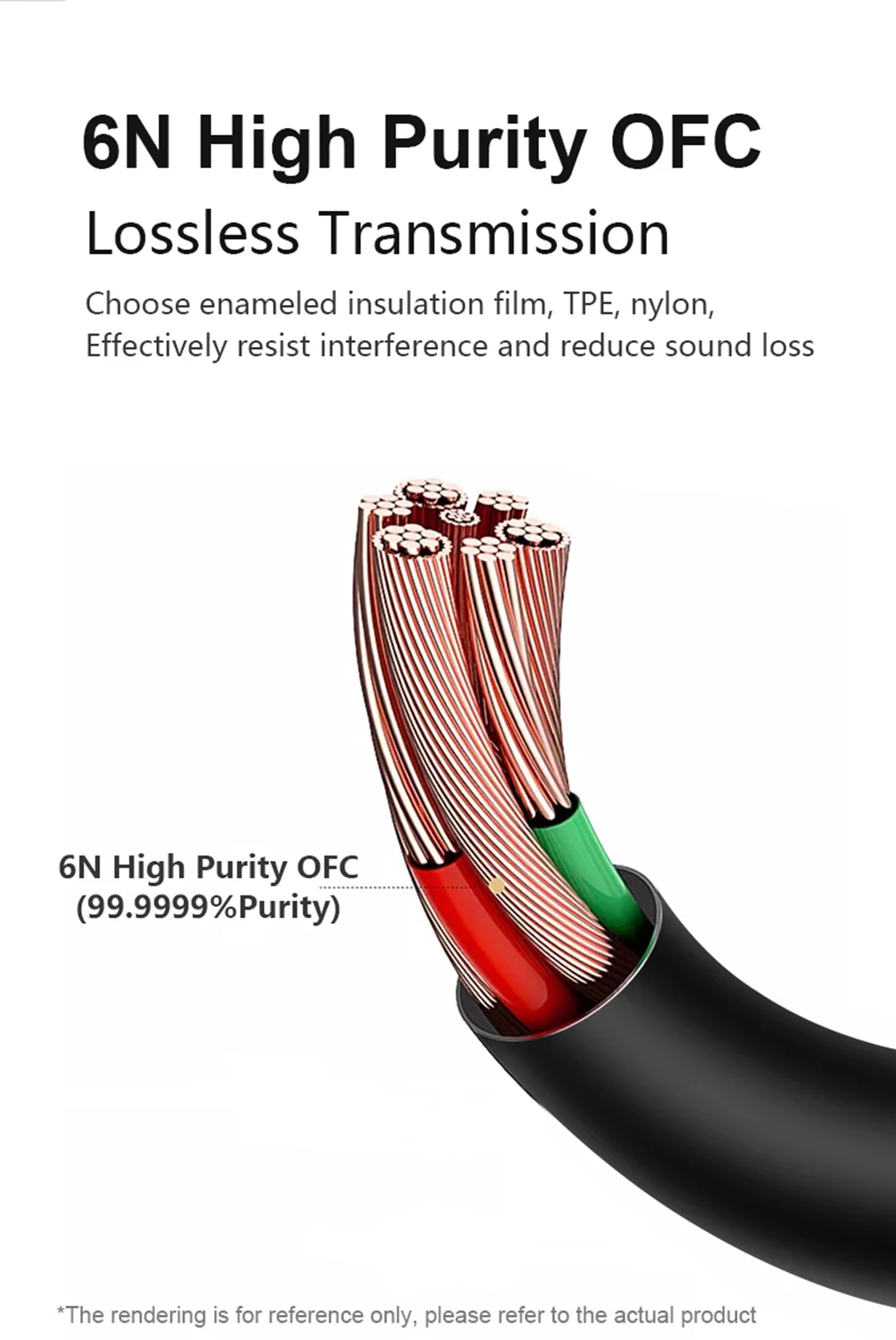 HD560s Cable For Sennheiser HD598 HD598SE HD598SR HD598CS HD599 HD558 HD518 HD579 HD569 HD559 HD560 s Headphone Length 2m 6.5FT