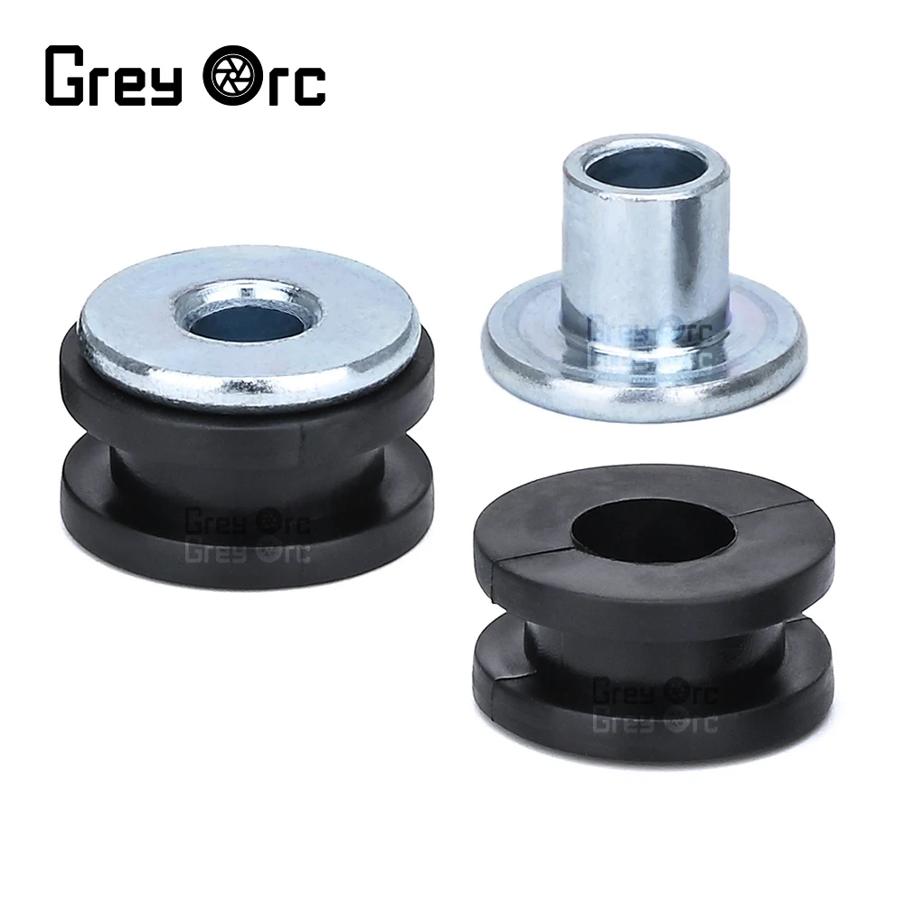 For Honda Kawasaki Yamaha Suzuki Motorcycle Rubber Washer Bolt Fairing Bolt Pressure Reducing Buffer Washer Shock Absorber Kit