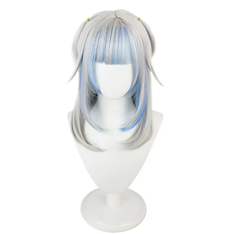 Em estoque hololive eng gawr gura cosplay traje bonito tubarão traje com capuz para as mulheres halloween youtuber cosplay