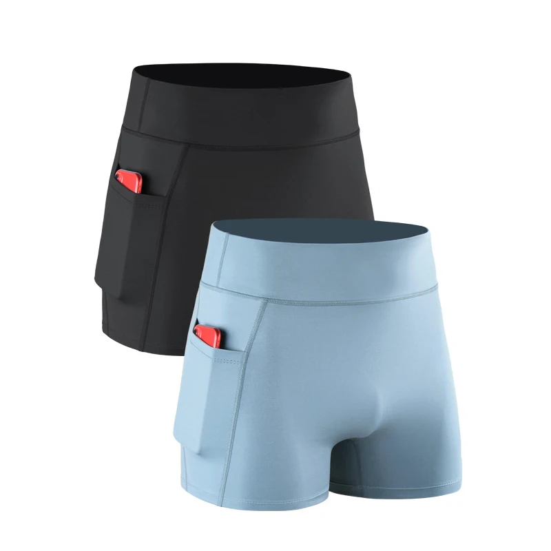 Viser de survêtement taille haute pour hommes, shorts de fitness, caleçons de cyclisme, pantalons courts, leggings de sport pour hommes, collants