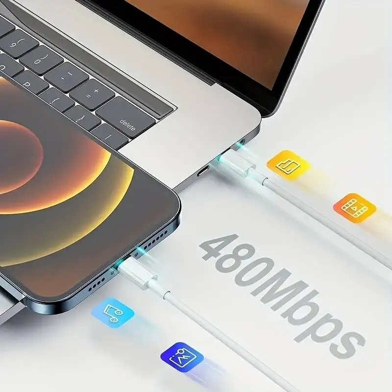 For Apple Original USB Type C Charger For iPhone 13 12 11 14 Pro Max Mini XR X XS 8 Plus iPad Air Charger PD Fast Charging Cabl