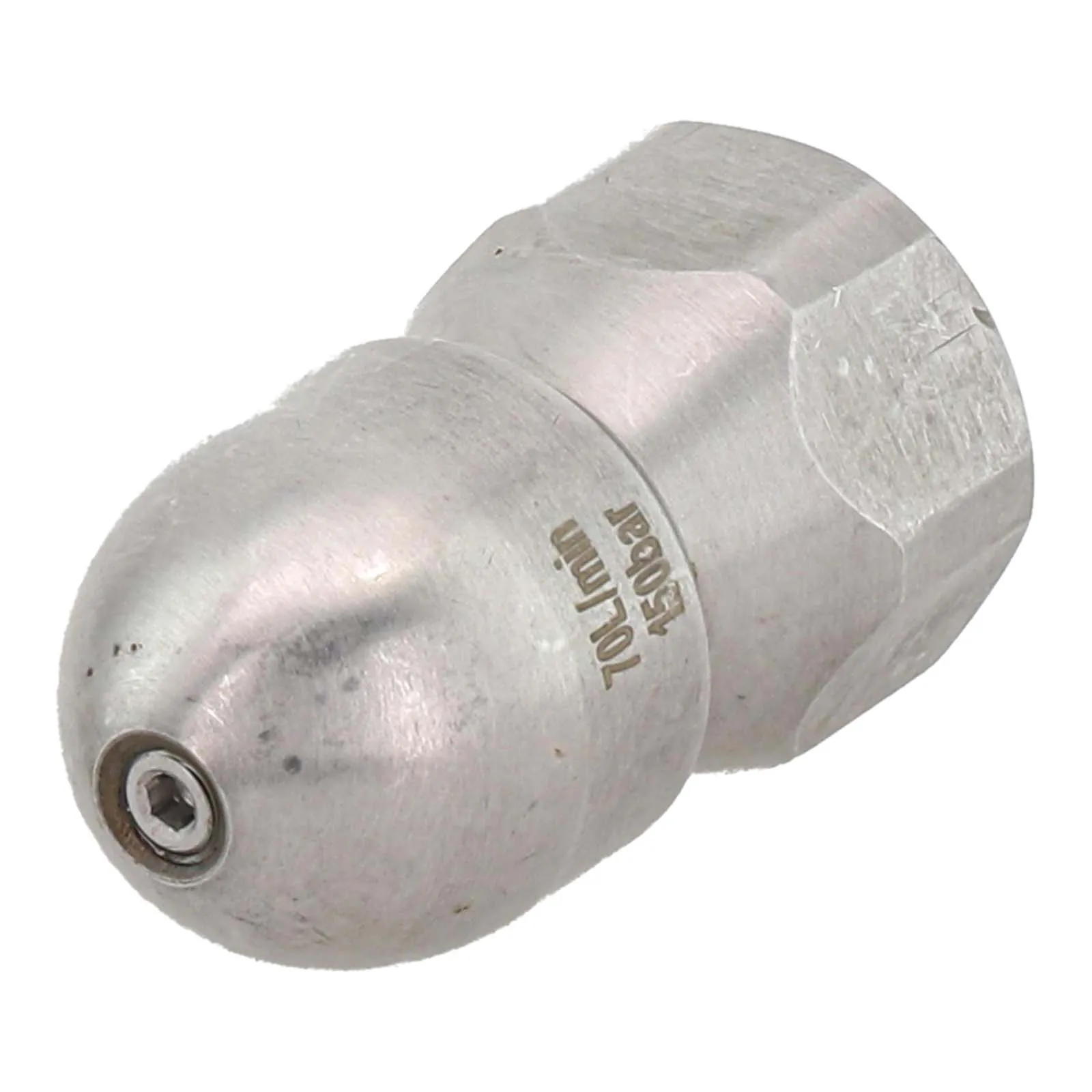 Boquilla de 50mm X 30mm 70L min, lavadora a presión de flujo optimizado, boquilla para manguera de jardín, tamaño compacto, fácil accesorio, flujo de agua eficiente