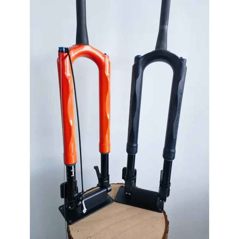 Full Carbon Fiber Air Suspension Front Fork Thermal Design 29 Inch Ultralight Shock Absorbing Mountain Bike Accessory