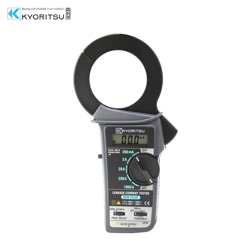 

KYORITSU Digital True RMS Leakage Clamp meter KEW 2413F 2413R 1000A Clamp leakage meter TESTER Current Pliers Ammeter