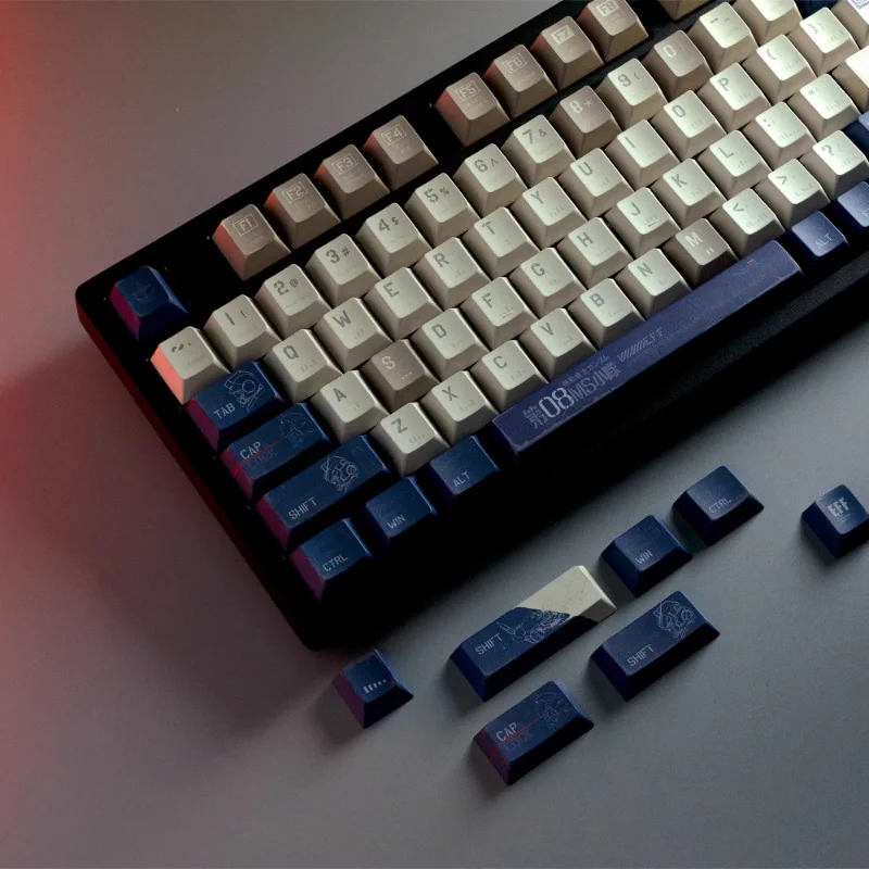 

XVX Mech Break Theme Keycaps Set PBT Cherry Profile Custom Original Handmade Keycaps for Mechanical Keyboard Accessories Gift