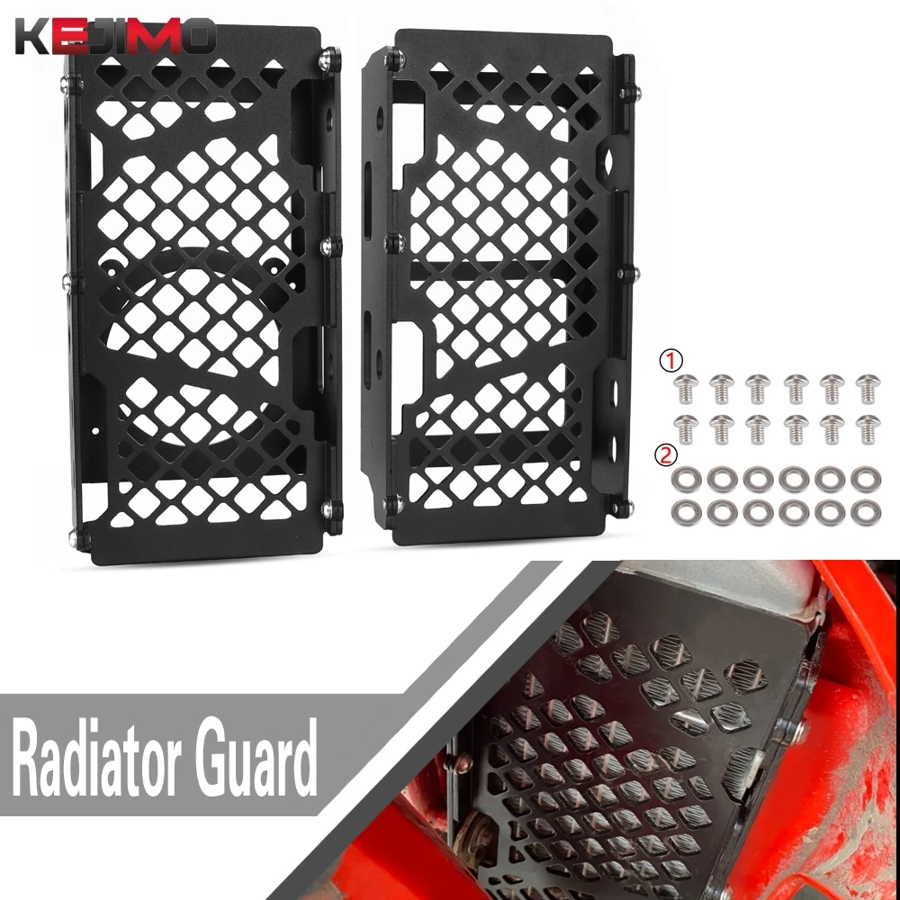 

FOR Beta RR 125 200 250 300 2T RR 350 390 430 480 4T 2020 2021-2026 Aluminum Motorcycle radiator guard Grille Cover Protection