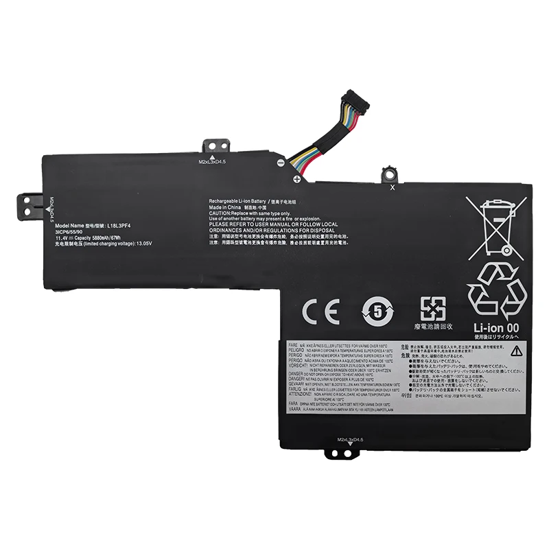 L18L3PF4 5880mAh/67Wh 11.4V Higher Capacity Replacement Laptop Battery for Lenovo Ideapad S540-15IWL