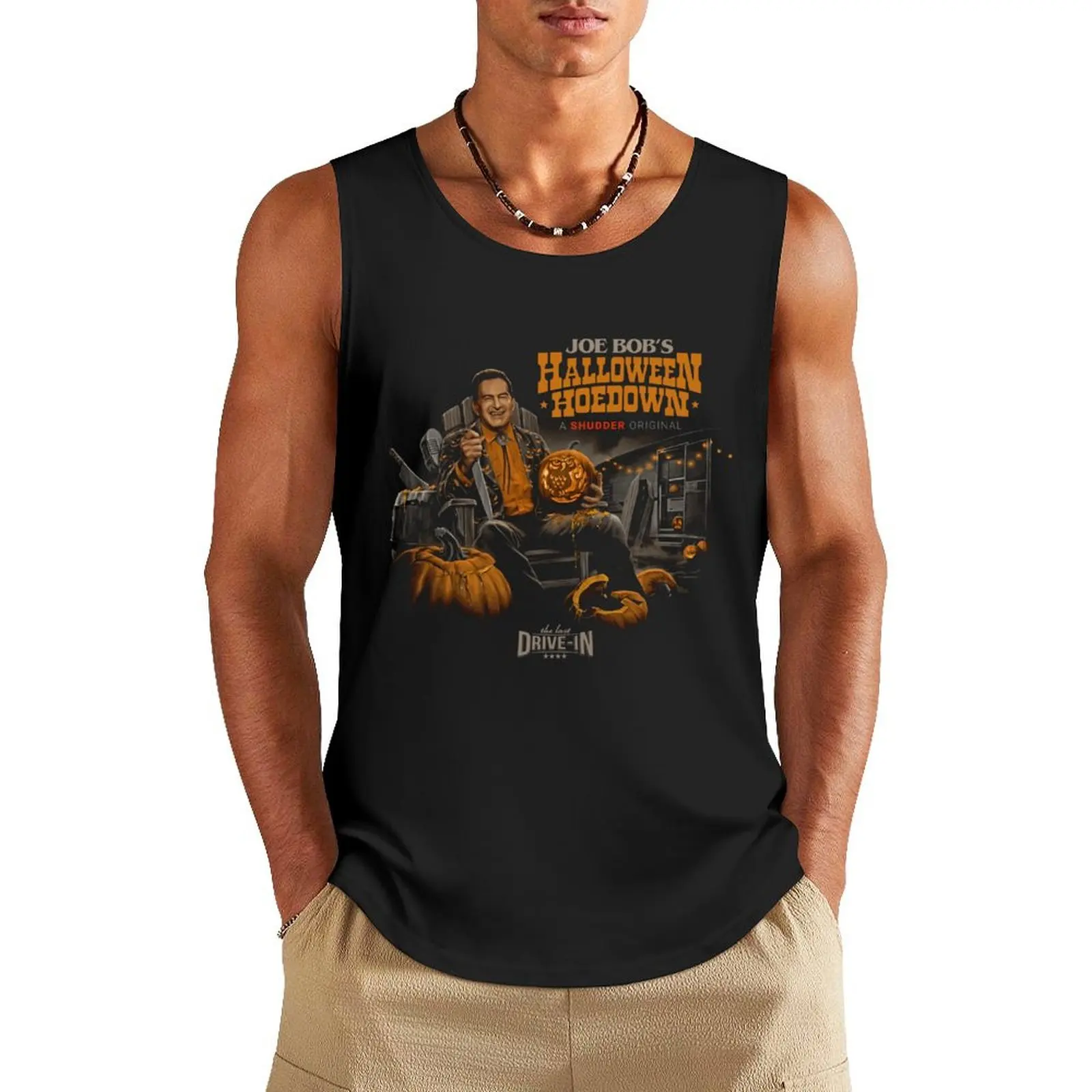 

Halloween Hoedown Tank Top Muscle fit T-shirt men