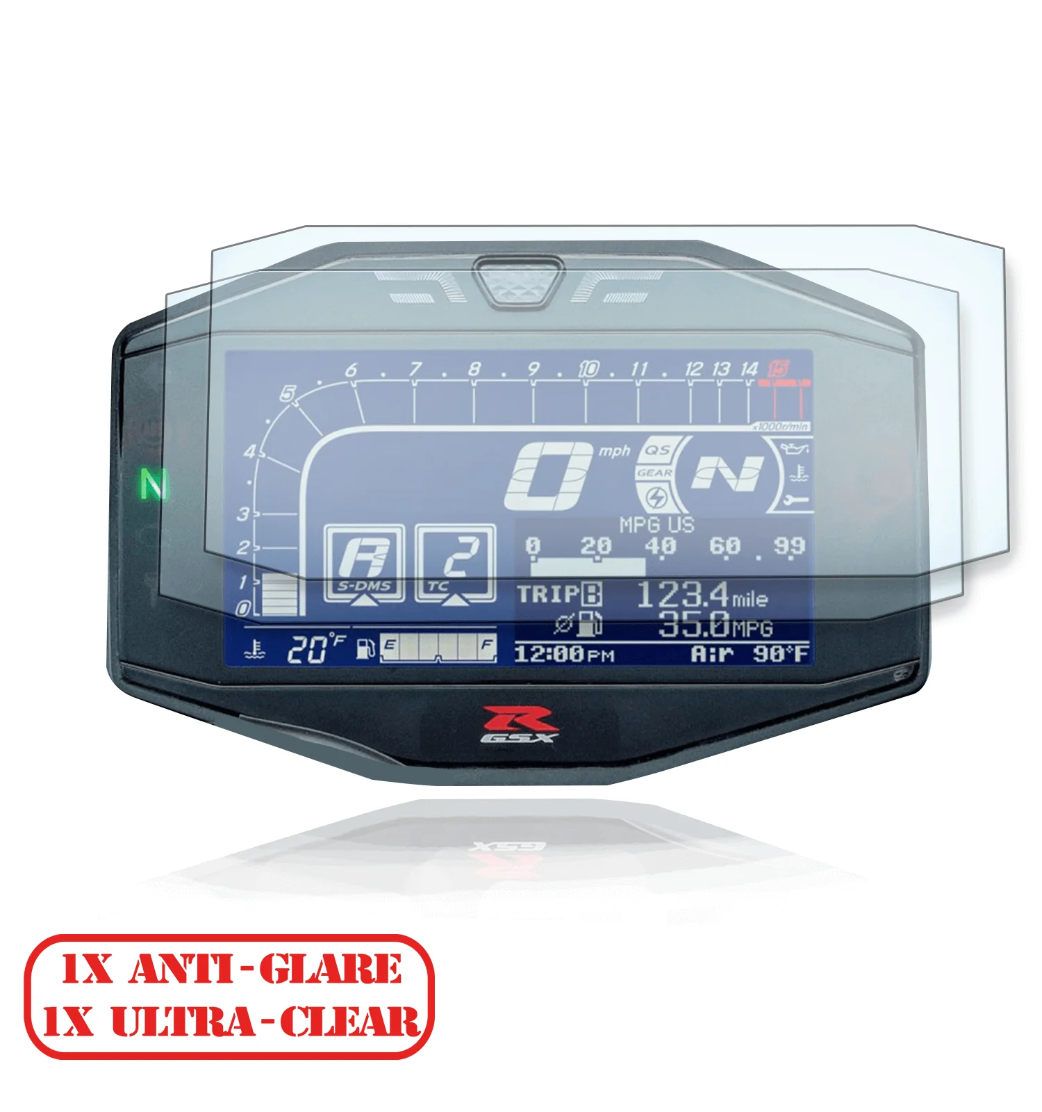 

Motorcycle Parts Anti Scratch Watch Film Instrument Panel Cover Screen Protector Suitable For SUZUKI GSXR 1000 2017+