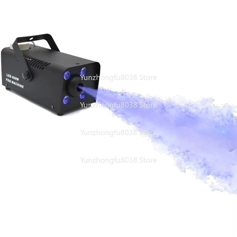 Máquina de humo de Halloween, debe tener un ciclo de salida Máquina de humo LED de 400 W para usar en cineasta y fotógrafos
