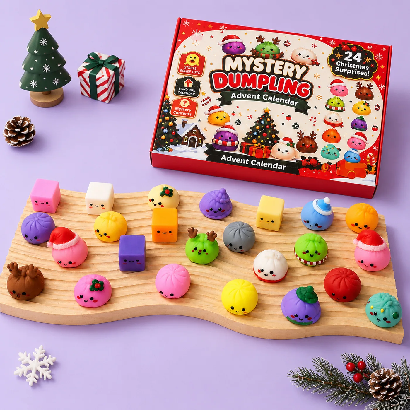 Advent Calendar Gift - 2026 Christmas Dumpling Advent Calendar 24