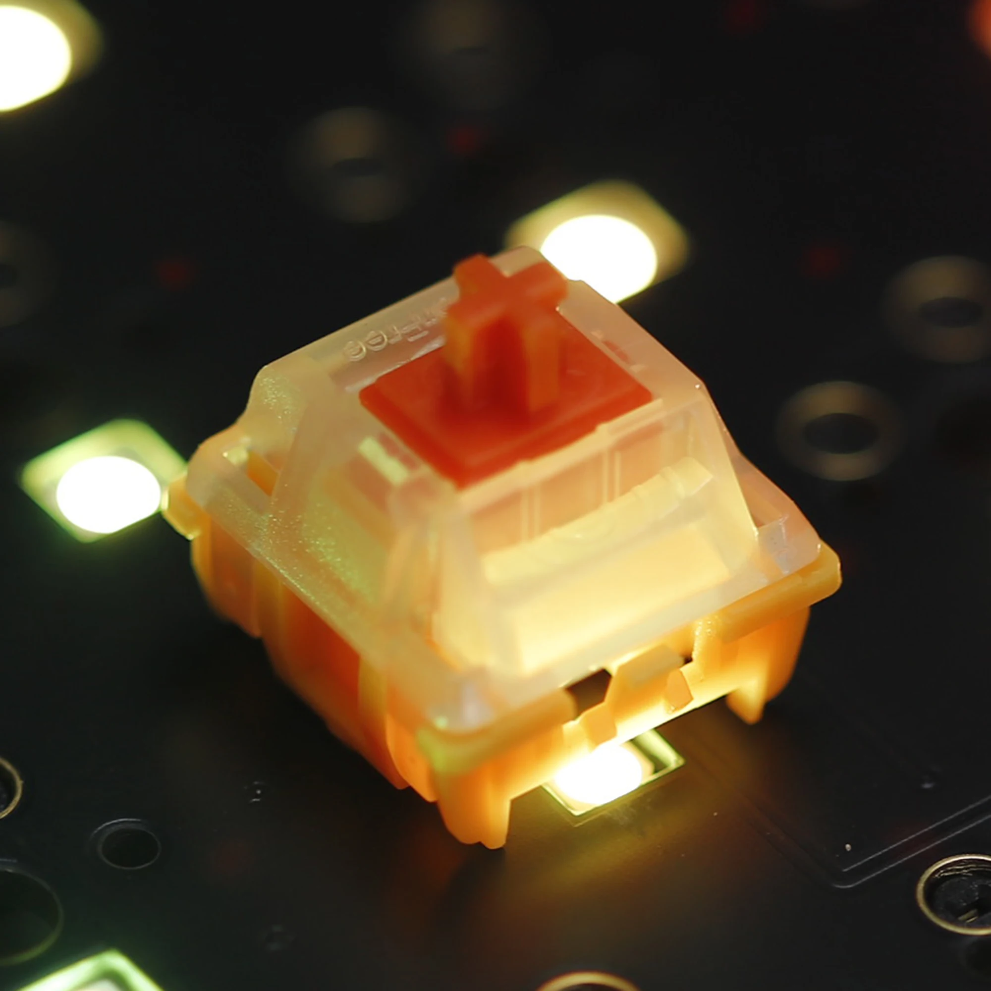 GATERON Sub Brand EF Curry Switch Nylon Linear Custom Switches 50g 5pin SMD MX Switch for Mechanical Keyboard