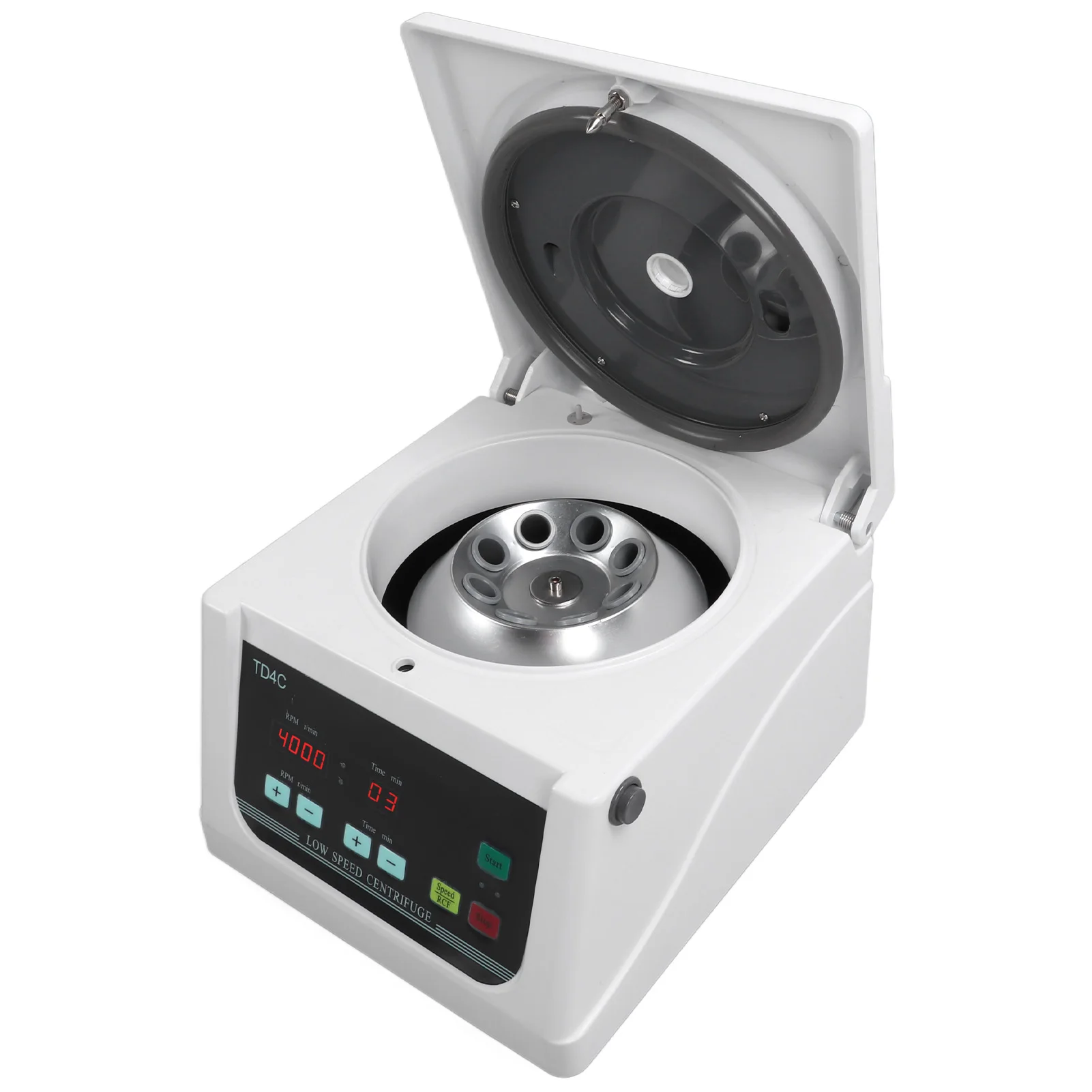 Máquina centrífuga de escritorio TD4C, 8x10/15ml, 2200xg, 4000r/min, pantalla LCD, centrífuga de sobremesa de laboratorio con temporizador para la belleza del sangre